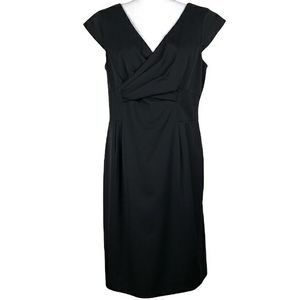 Anne Klein Elegant Black Sheath Dress